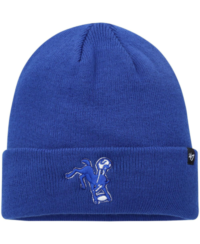 47 Brand Men's '47 Royal Indianapolis Colts Legacy Cuffed Knit Hat