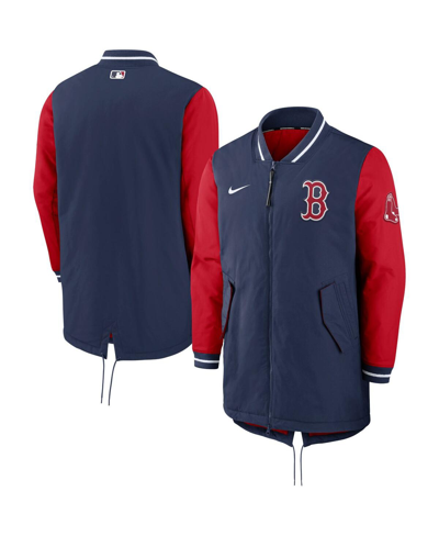 Nike Men's Navy Boston Red Sox Dugout Performance Full-zip Jacket