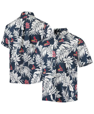 Reyn Spooner Men's Navy St. Louis Cardinals Aloha Button-up Shirt
