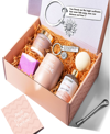 LOVERY BEST FRIEND GIFTS BATH AND BODY KIT HANDMADE BEAUTY PERSONAL CARE GIFT SET, 8 PIECE