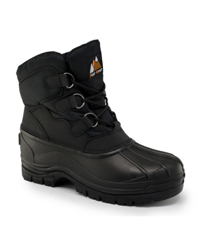 Polar Armor Men's All-weather Snow Boots In Black