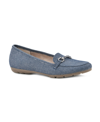 Cliffs By White Mountain Glowing Bit Loafer In Denim Blue - Textile