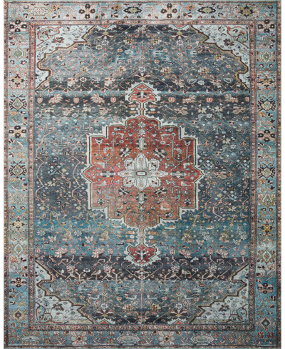 Spring Valley Home Robbie Rob-05 5' X 7'6" Area Rug In Ocean