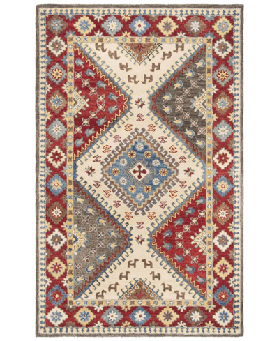 Safavieh Antiquity At507 Red And Ivory 3' X 5' Area Rug