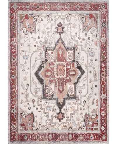 Nuloom Aurora Hjau10a Machine-washable 5' X 8' Area Rug In Rust