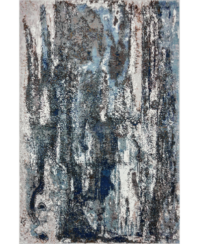 Lr Home Insurgent Abstract Industrial Area Rug, 7'9 X 9'6 In Multi
