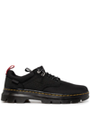 Dr. Martens Reeder Wyoming Leather Utility Shoes In Black