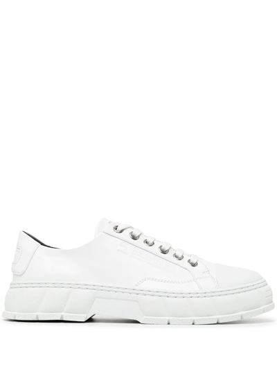 Viron White Apple Low-top Sneakers