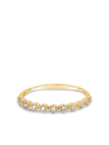 Dinny Hall 14ct Gold Diamond Forget Me Not Half Eternity Ring In Gold