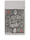 ST DUPONT ENGRAVED SILVER LIGHTER