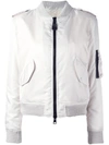 AS65 AS65 ZIP UP BOMBER JACKET - NEUTRALS,W2759NYL11740030