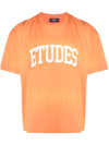 Etudes Studio Orange Spirit 'études' University T-shirt In Orange