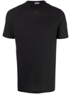 Zanone Relaxed-fit Cotton T-shirt In Dark Blue