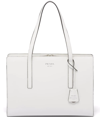 Prada Large Re-edition 1995 Leather Handbag In White