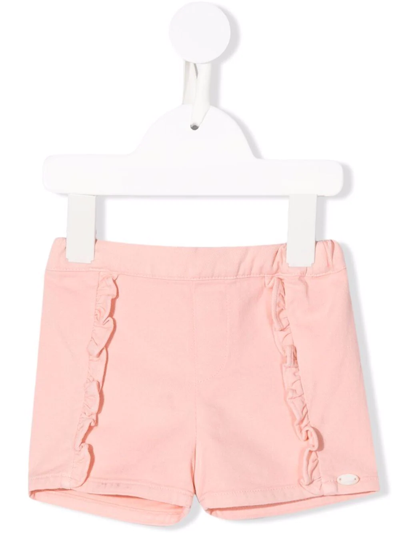 Tartine Et Chocolat Babies' Ruffle-detailed Shorts In Pink
