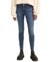 Levi's Jean 711 Skinny En Lyocell Et Coton In Lapis Hay