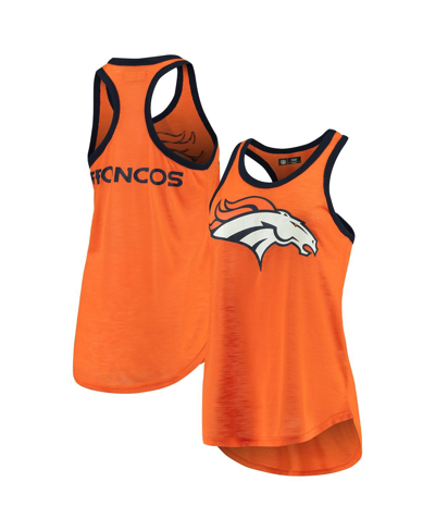 G-iii 4her By Carl Banks Women's Orange Denver Broncos Tater Tank Top