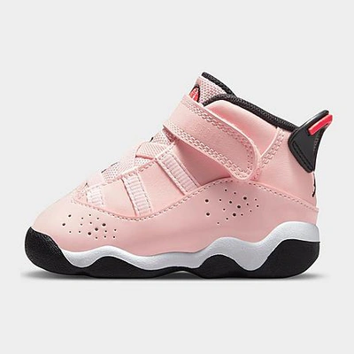 Nike Babies' Jordan Kids' Toddler 6 Rings Basketball Shoes In Atmosphere/infrared 23/black/white