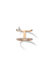 Repossi Serti Sur Vide 18kt Rose Gold Ring With Diamonds