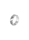 John Hardy Classic Chain' Silver Band Ring
