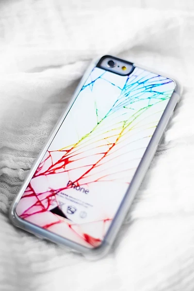 Free People Rainbow Crushed Iphone Case