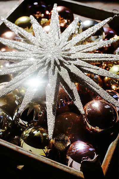 Free People Large Glitter Spangle Ornament