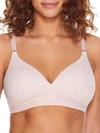 Warner's Cloud 9 Wire-free T-shirt Bra In Blush Pink Petal