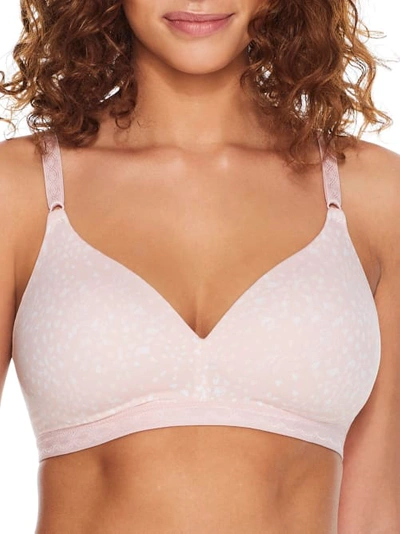 Warner's Cloud 9 Wire-free T-shirt Bra In Blush Pink Petal