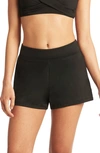 Sea Level Swim Shorts In Black