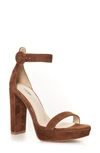 L AGENCE CECILE ANKLE STRAP SANDAL