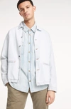 BILLY REID BILLY REID DISTRESSED DENIM SLIM FIT WESTERN SHIRT