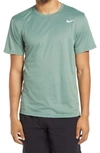 Nike Legend 2.0 Dri-fit Graphic T-shirt In Dutch Green