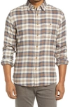 Faherty The Movement Flannel Plaid Regular Fit Button Down Shirt In West Range Plaid