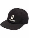 RICK OWENS X CONVERSE LOGO-PRINT CAP