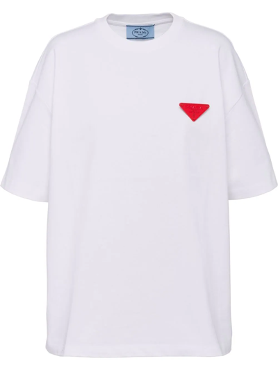 【PRADA】ENAMEL TRIANGLE-LOGO COTTON T-SHIRT 23965832_54033393_1000.jpg