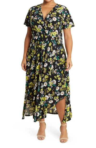 Love By Design Colette Printed Maxi Dress In Daffodils