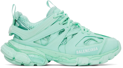 Balenciaga Track Low-top Sneakers In Recycled Mint