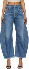 Citizen Of Humanity Blue Horseshoe Jeans In Magnolia