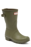 HUNTER ORIGINAL SHORT BACK ADJUSTABLE RAIN BOOT