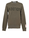 Golden Goose Crew Neck Archibald Sweatshirt With Vintage Logo