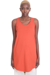 DRKSHDW TANK TOP IN ORANGE COTTON