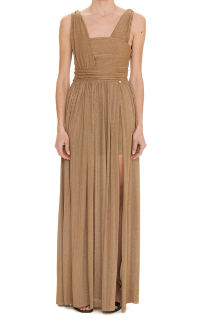 Liu jo Dress In Beige | ModeSens