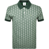 LACOSTE LACOSTE LIVE POLO T SHIRT GREEN