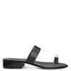 Giuseppe Zanotti Black Leather Dynamo Bardack Sandals In Black