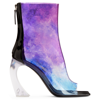 Giuseppe Zanotti Nordlyss Open-toe Boots In Multicolor
