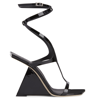 Giuseppe Zanotti Tutankamon 105mm Patent Leather Sandals In Black