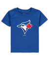 Outerstuff Toddler Boys And Girls Royal Toronto Blue Jays Primary Team Logo T-shirt In Royal