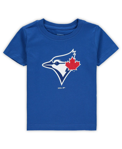 Outerstuff Babies' Toddler Boys And Girls Royal Toronto Blue Jays Primary Team Logo T-shirt
