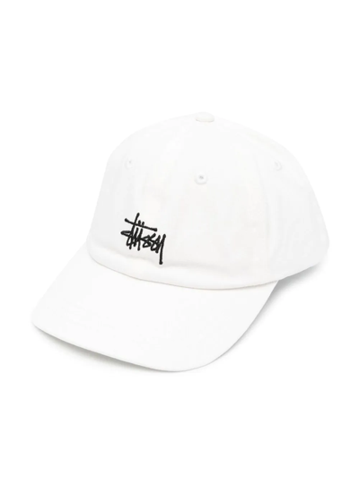 Stussy Stüssy Stock Low Pro Cap In White