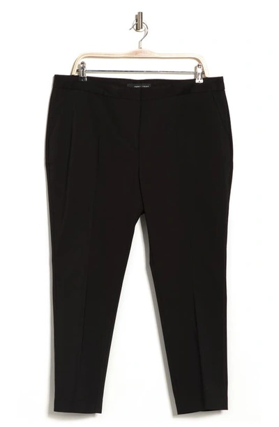 Atelier Luxe Slash Pocket Ankle Pant In Black